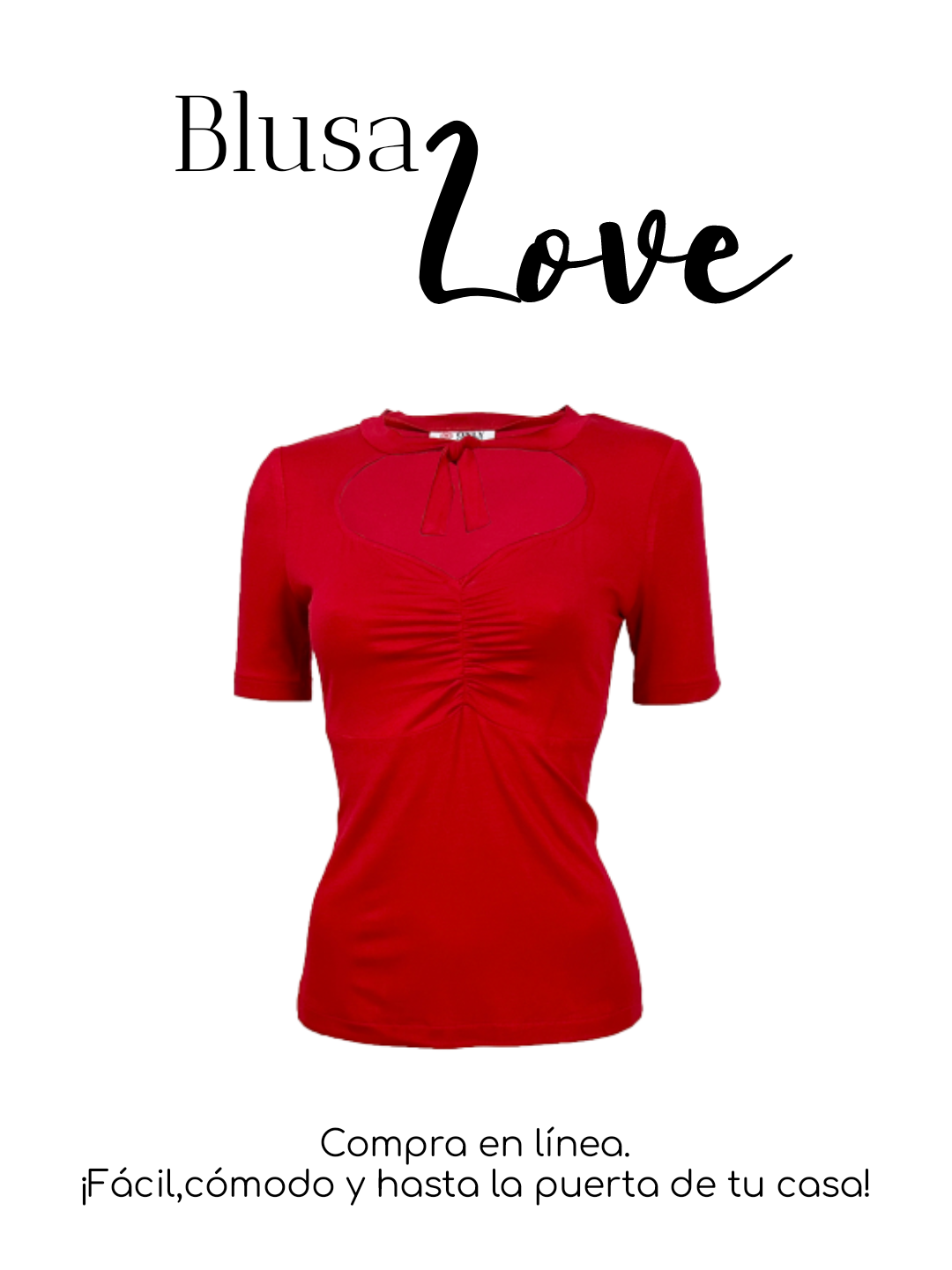 Blusas fashion love hotsell